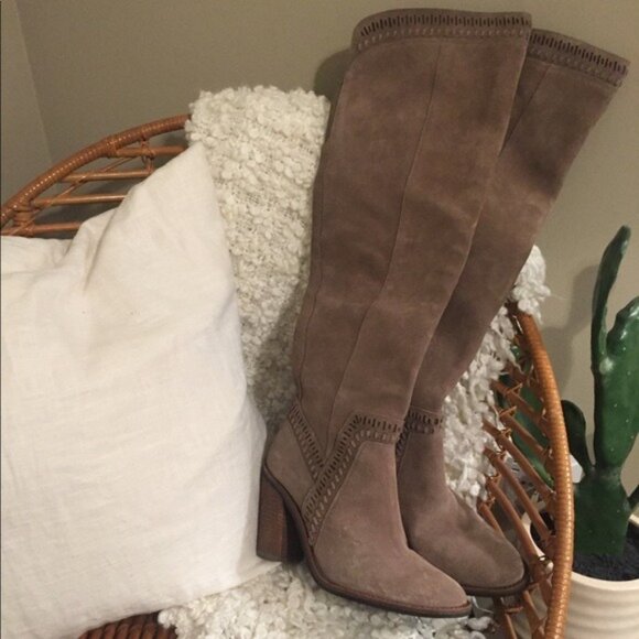 Vince Camuto Madolee Heeled Over the Knee Boot - Picture 1 of 3